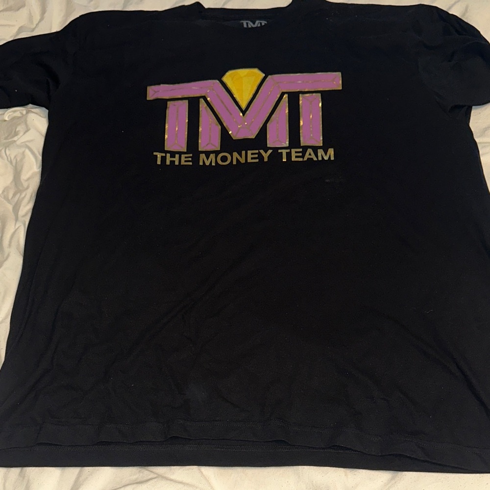 Black and Purple Graphic Tee